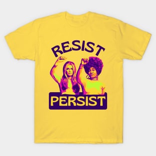 Gloria Steinem and Angela Davis Portrait T-Shirt